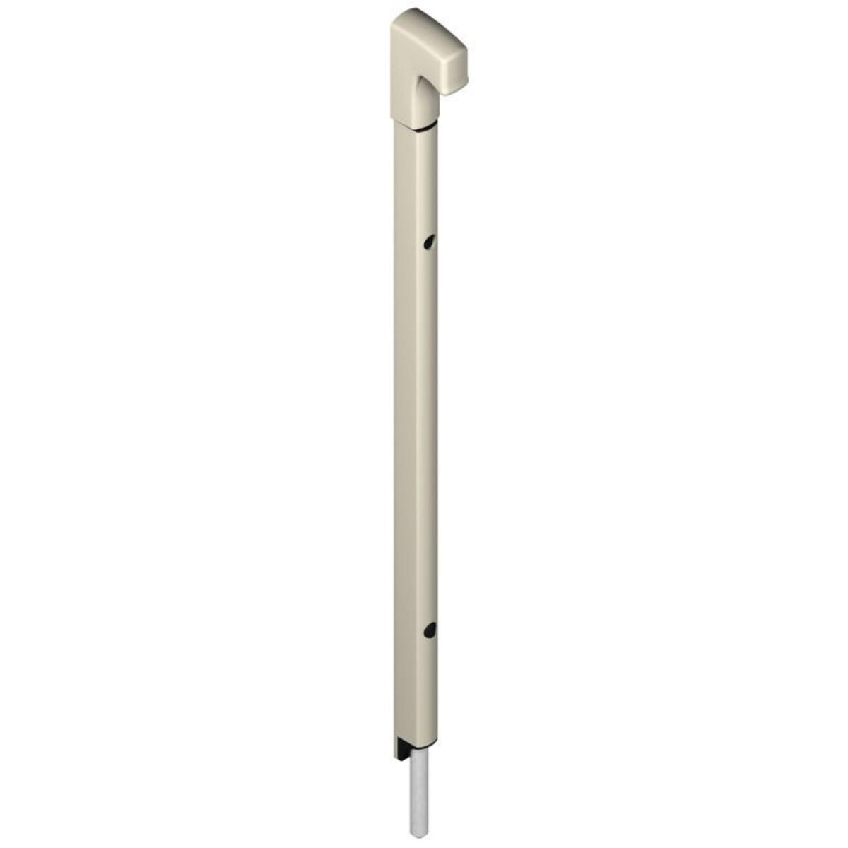 LA CROISEE DS Verrou en applique DANAOS tige inox L 536mm blanc RAL9010 LA CROISEE DS DS6366 036