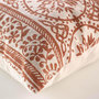 Voir la diapositive 2 : Paris Prix Coussin Déco Imprimé  Isalina  40x60cm Terracotta
