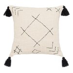ATMOSPHERA Housse de Coussin  Stitch  40x40cm Beige
