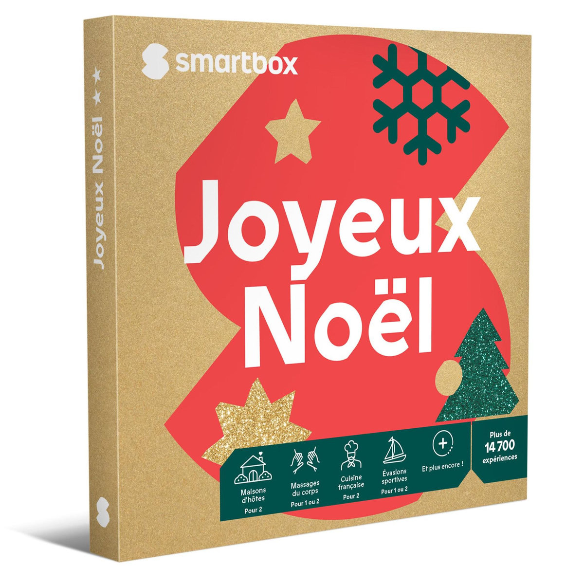 Smartbox Joyeux Noël - Coffret Cadeau Multi-thèmes