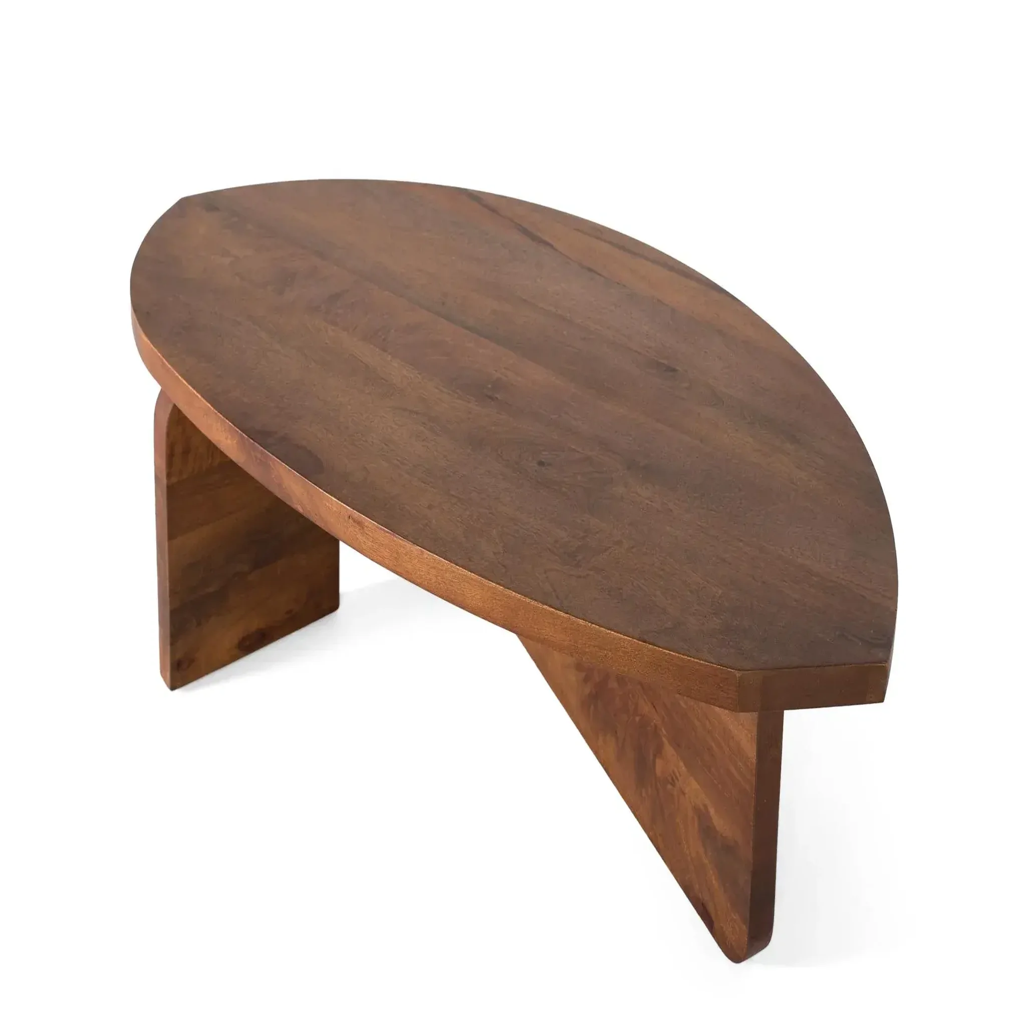 Voir la diapositive 3 : GINER Y COLOMER SL Table basse en bois de manguier 110 cm style rustique moderne