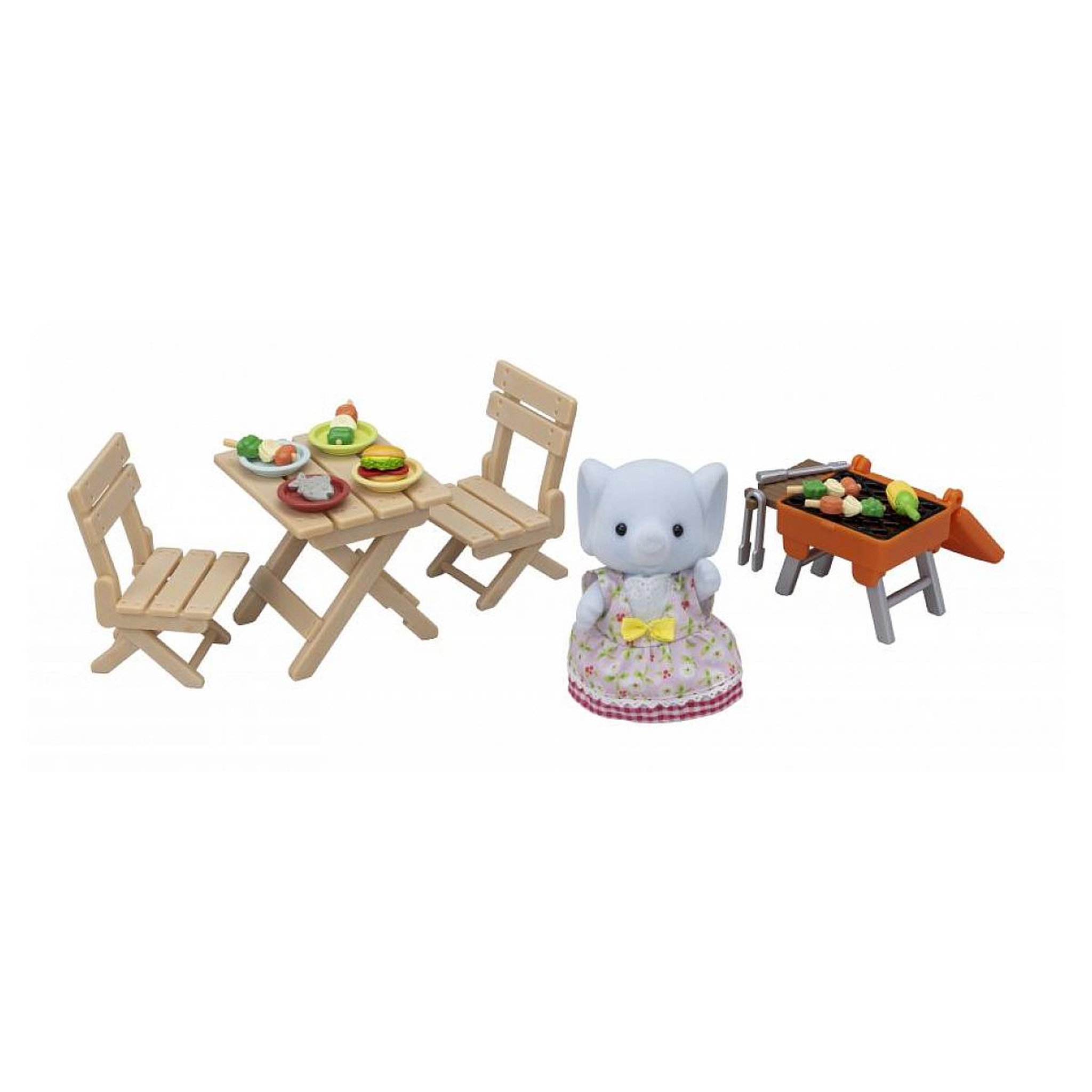 Voir la diapositive 2 : Sylvanian Families 5640  La fille éléphant et son set de pique-nique