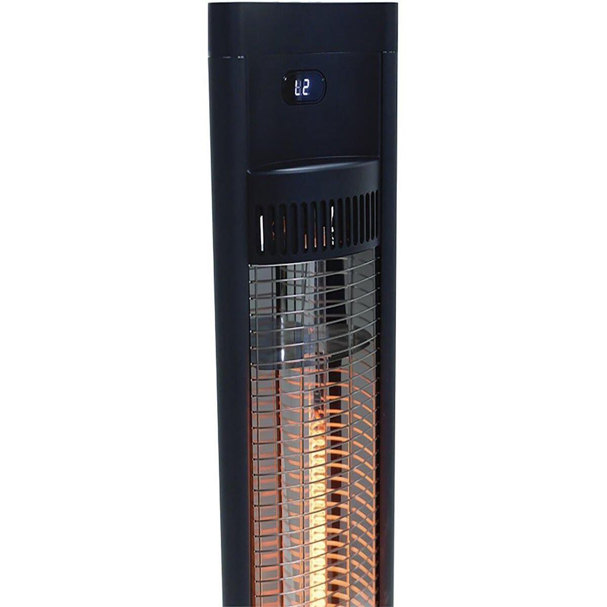 Habitat et Jardin Chauffage électrique radiant  Tornado  - 2000W - Noir