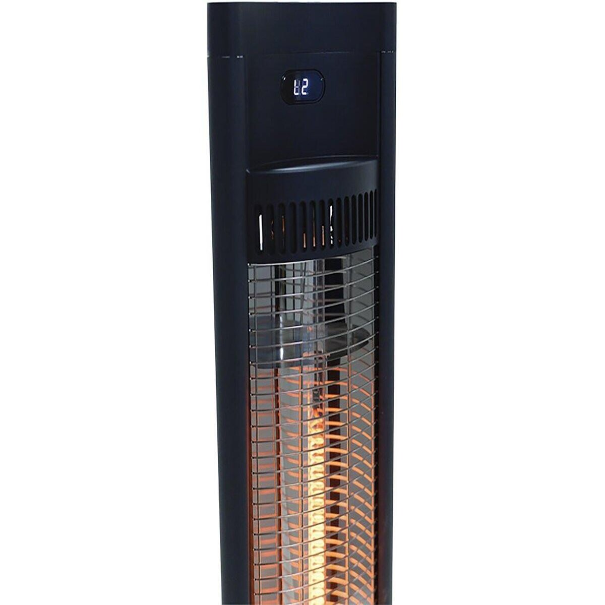 Habitat et Jardin Chauffage électrique radiant  Tornado  - 2000W - Noir