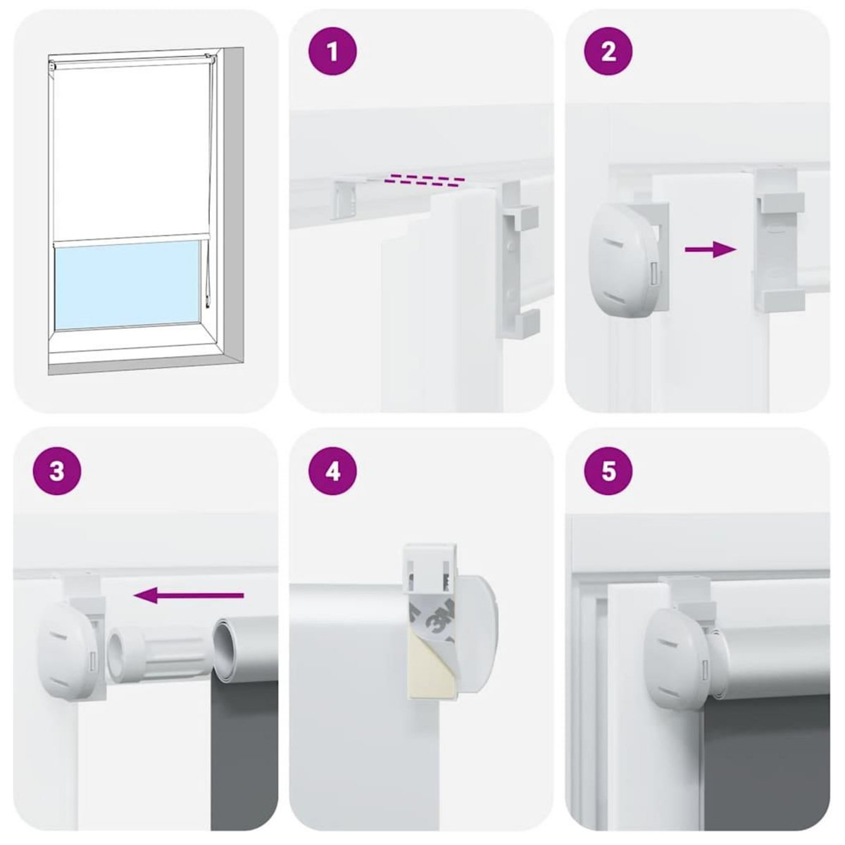 VIDAXL Store enrouleur occultant jaune largeur du tissu 100,7 cm