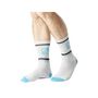 Voir la diapositive 3 : FREEGUN Lot de 6 Paires de Chaussettes Tennis homme assorties