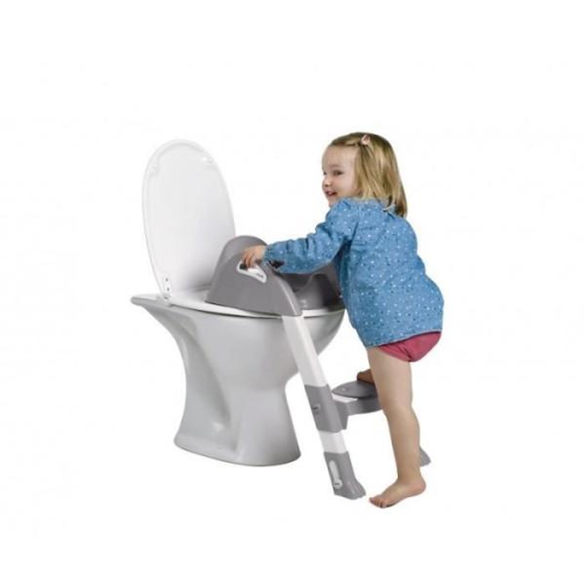 Voir la diapositive 3 : THERMOBABY THERMOBABY Reducteur WC KIDDYLOO© Gris Charme