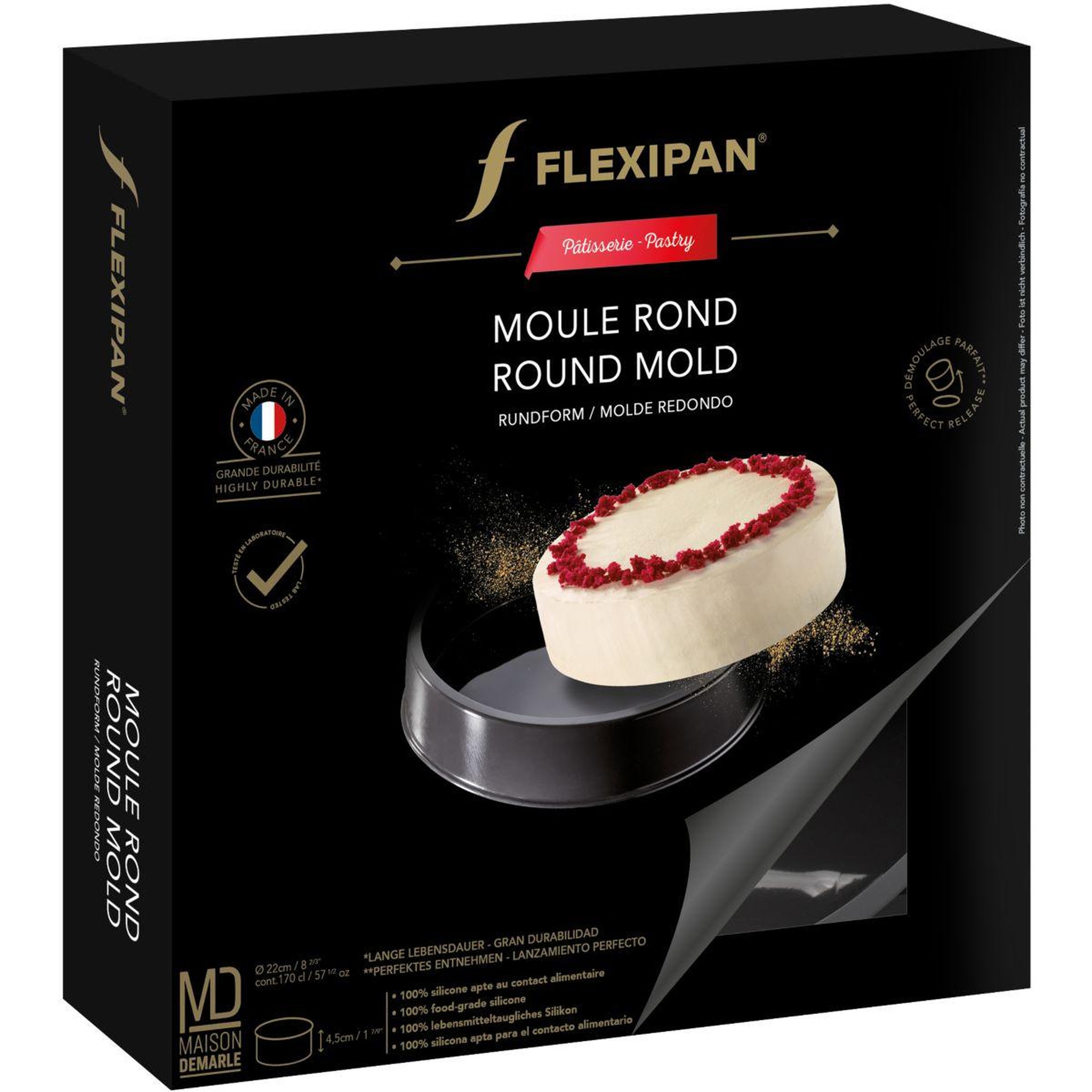 Voir la diapositive 2 : Flexipan Moule à manqué rond