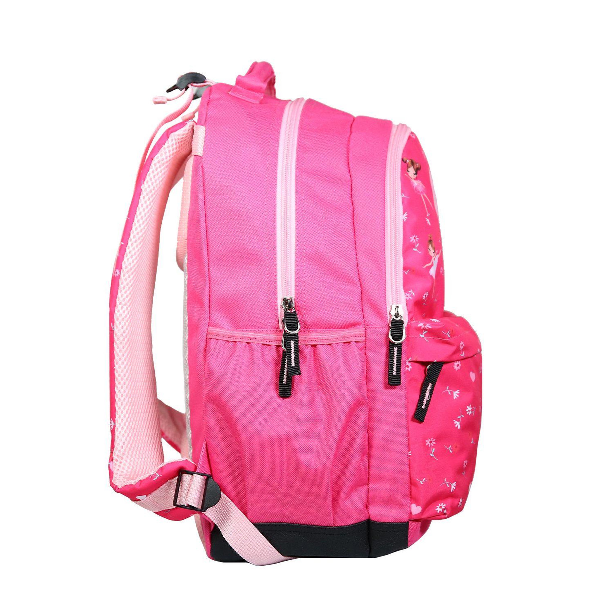 Voir la diapositive 3 : Bagtrotter BAGTROTTER Sac à dos 2 compartiments Phileas Rose Danseuses
