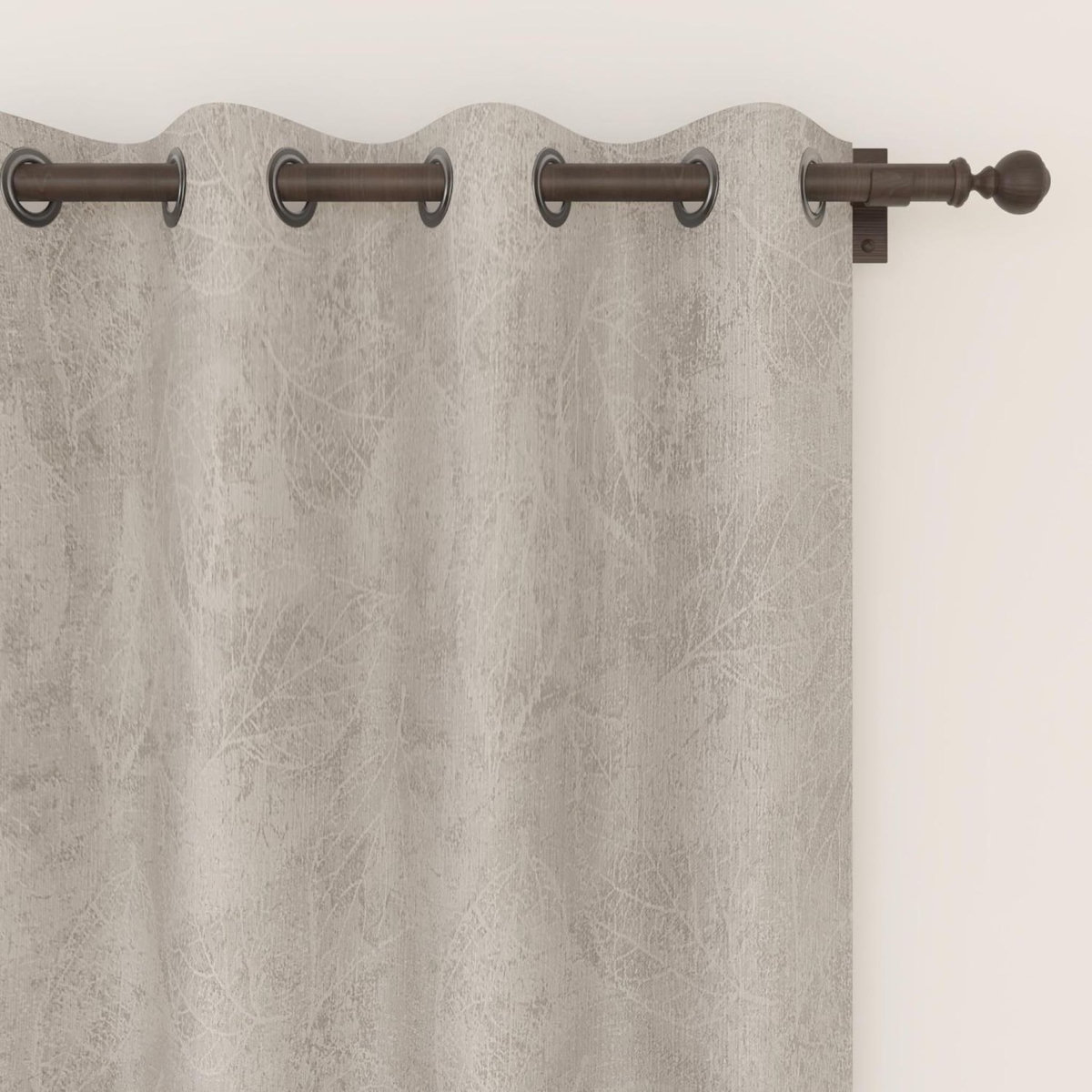 SOLEIL D'OCRE Rideau occultant à oeillets EMILIEN, par Soleil d'Ocre