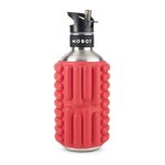 MOBOT Bouteille de sport - Mobot - Fonction 2 en 1 rouleau de massage - Rouge