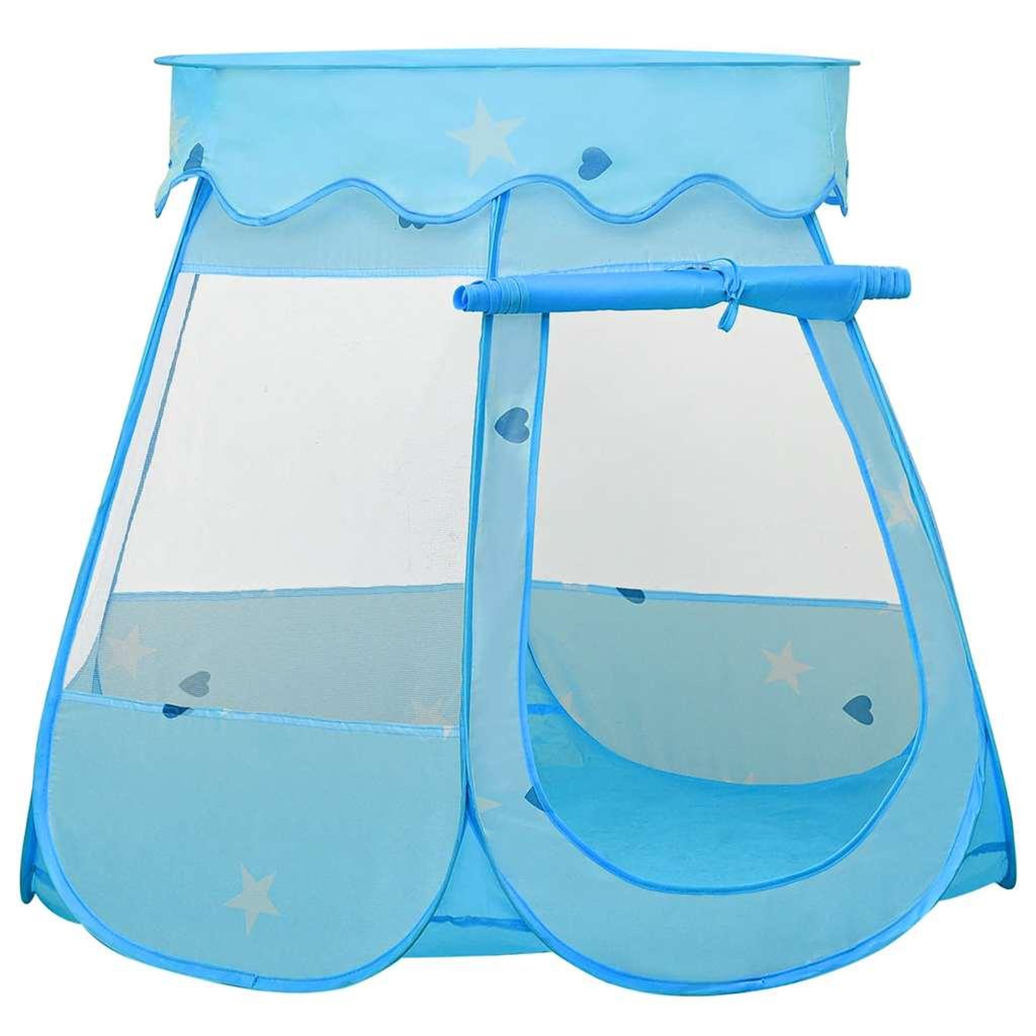 Voir la diapositive 2 : VIDAXL Tente de jeu pour enfants avec 250 balles Bleu 102x102x82 cm