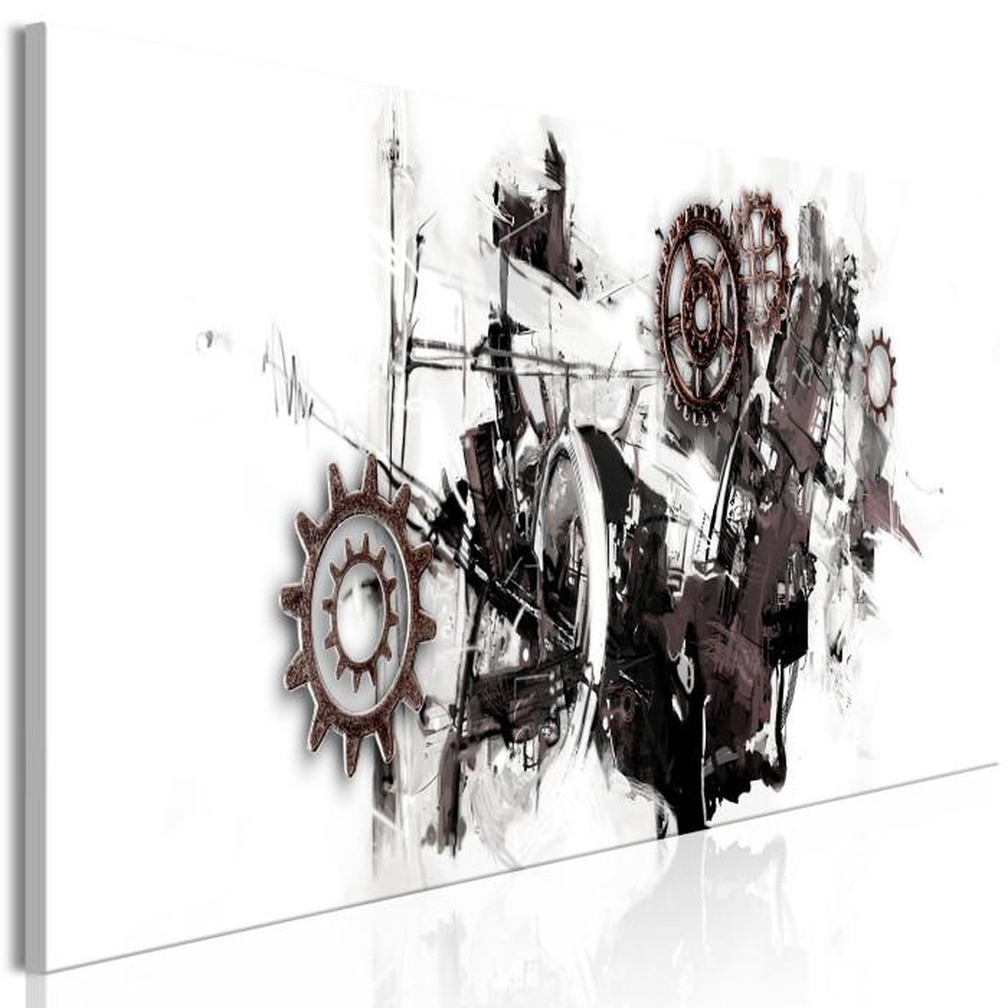 Paris Prix Tableau Imprimé  Complicated Machine Narrow. Coloris disponibles : Multicolore