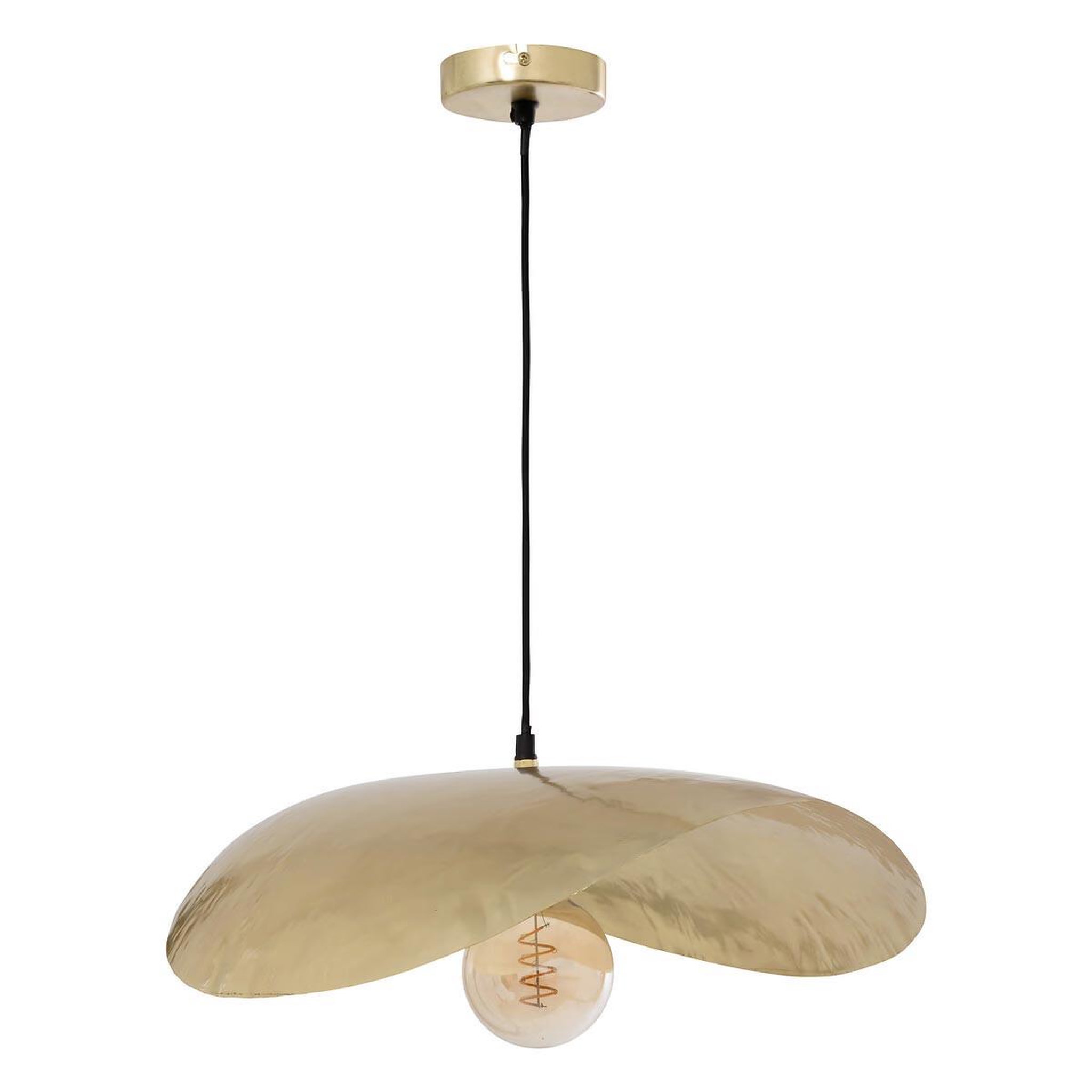 ATMOSPHERA Lampe suspension en métal  arlo  56cm doré