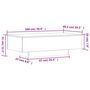 Voir la diapositive 6 : VIDAXL Table basse chene fume 100x49,5x31 cm bois d'ingenierie
