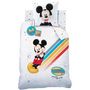 Voir la diapositive 1 : MICKEY Parure housse de couette enfant en coton 57 fils imprimée MICKEY COLORFULL