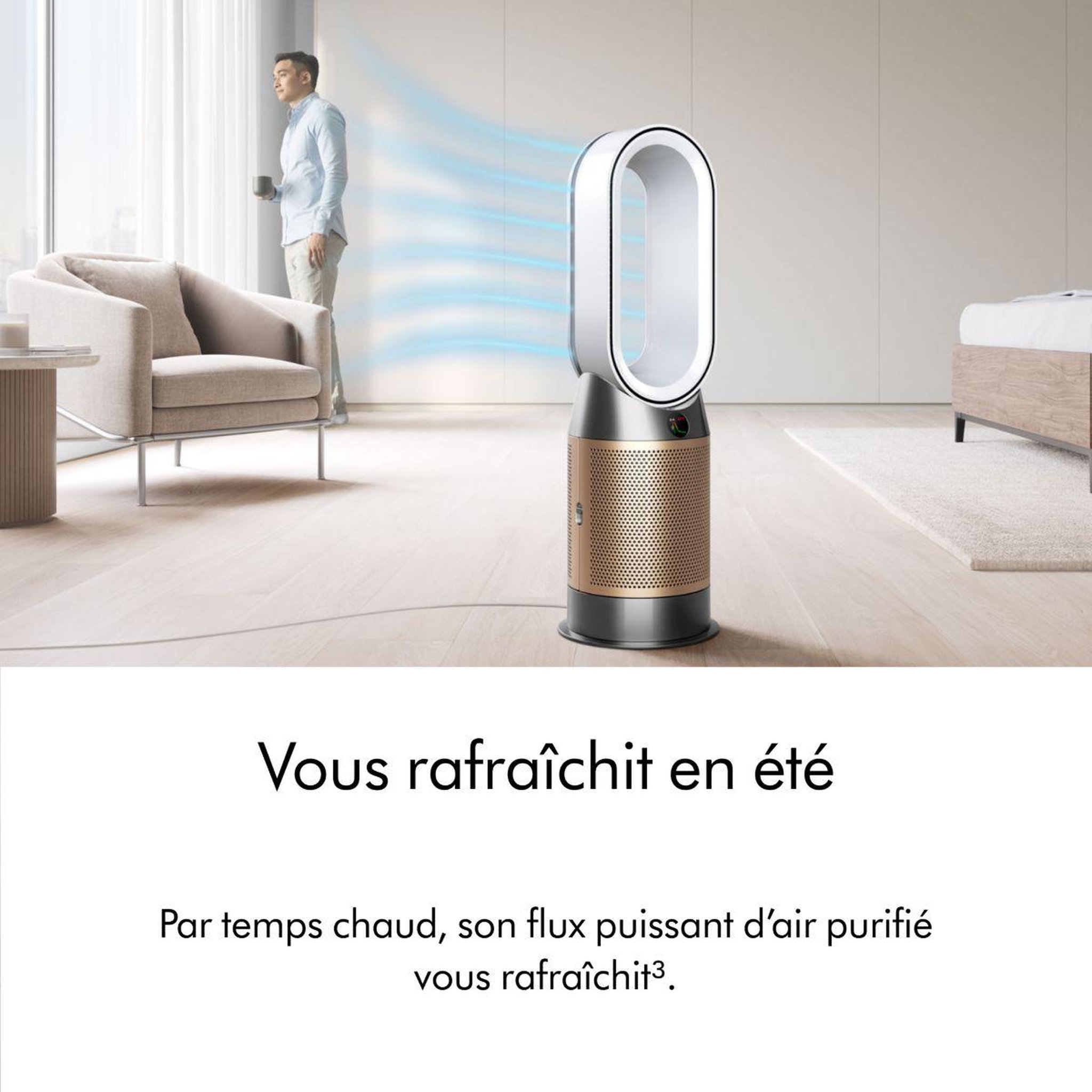 Voir la diapositive 5 : Dyson Purificateur d'air, ventilateur, chauffage HP12 Purifier Hot+Cool De-Nox