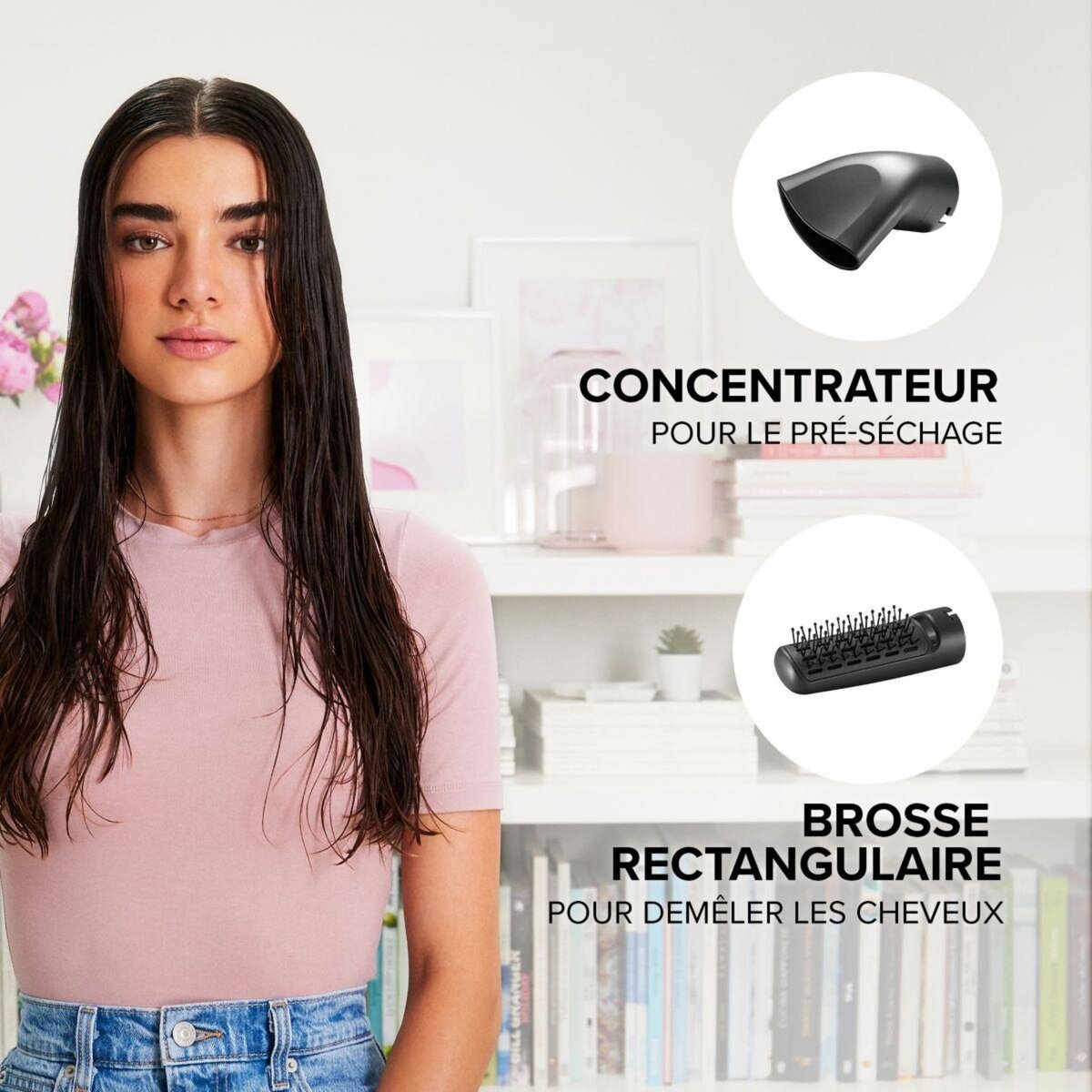 BELLISSIMA Brosse soufflante My Pro GH18 100 (5 en 1)