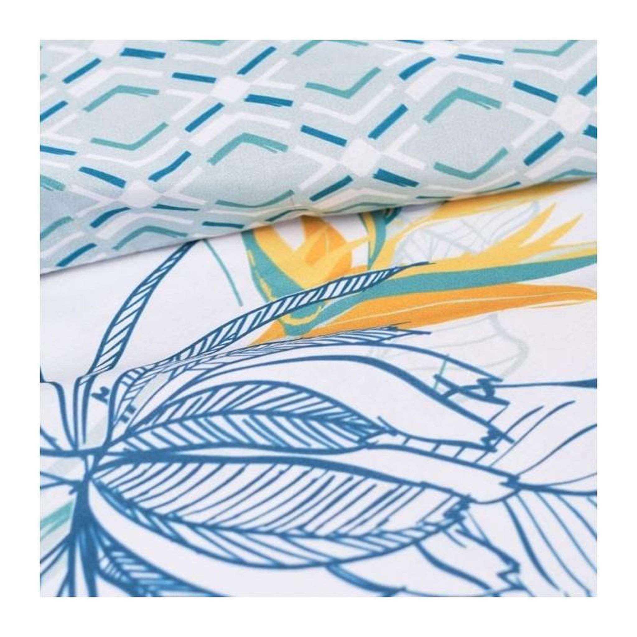 Voir la diapositive 3 : Today Parure de lit - TODAY - Sunshine - 119480 - 2 personnes - 260x240cm - Coton - Imprimé 11.51