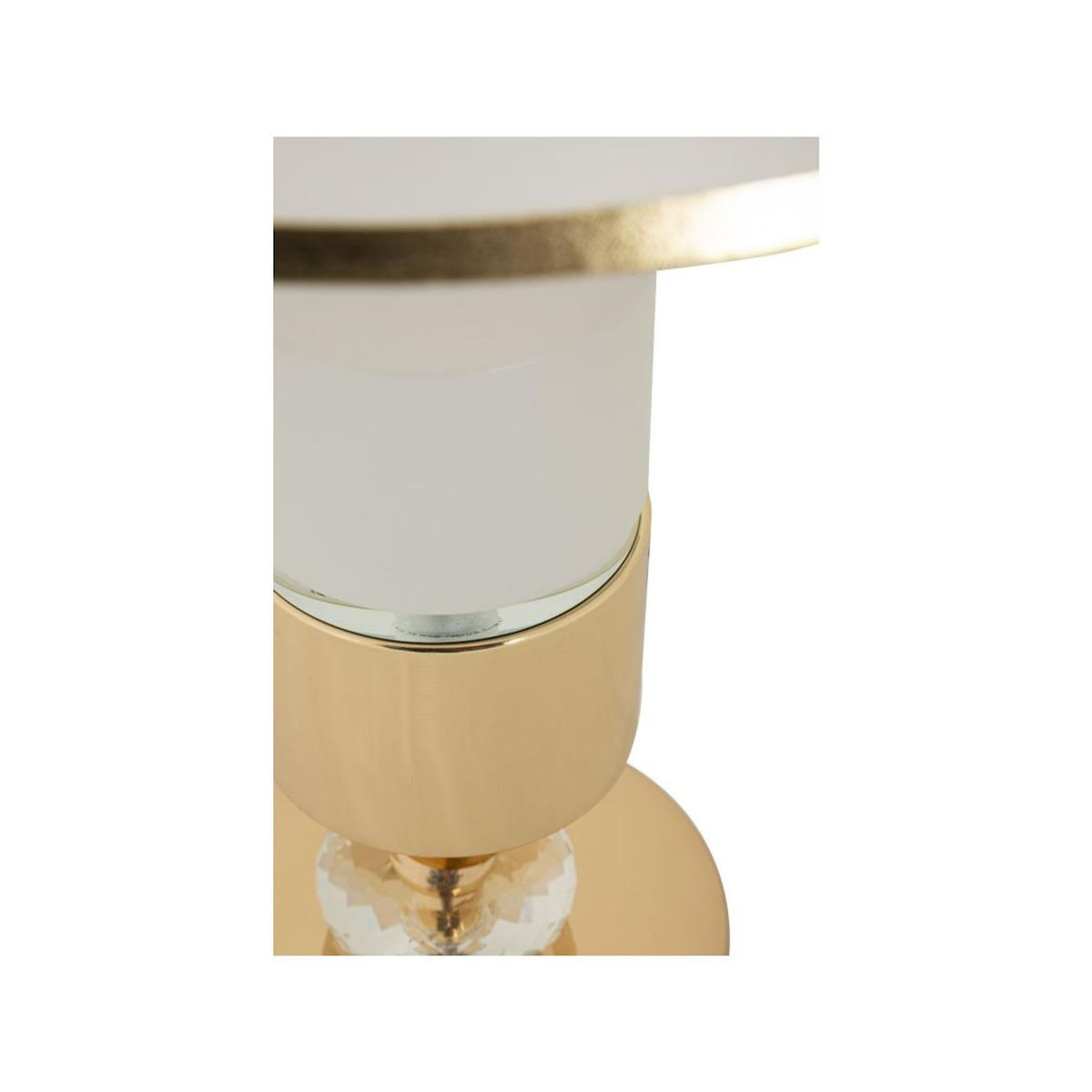 Paris Prix Lampe à Poser  Gipsy  52cm Or & Blanc
