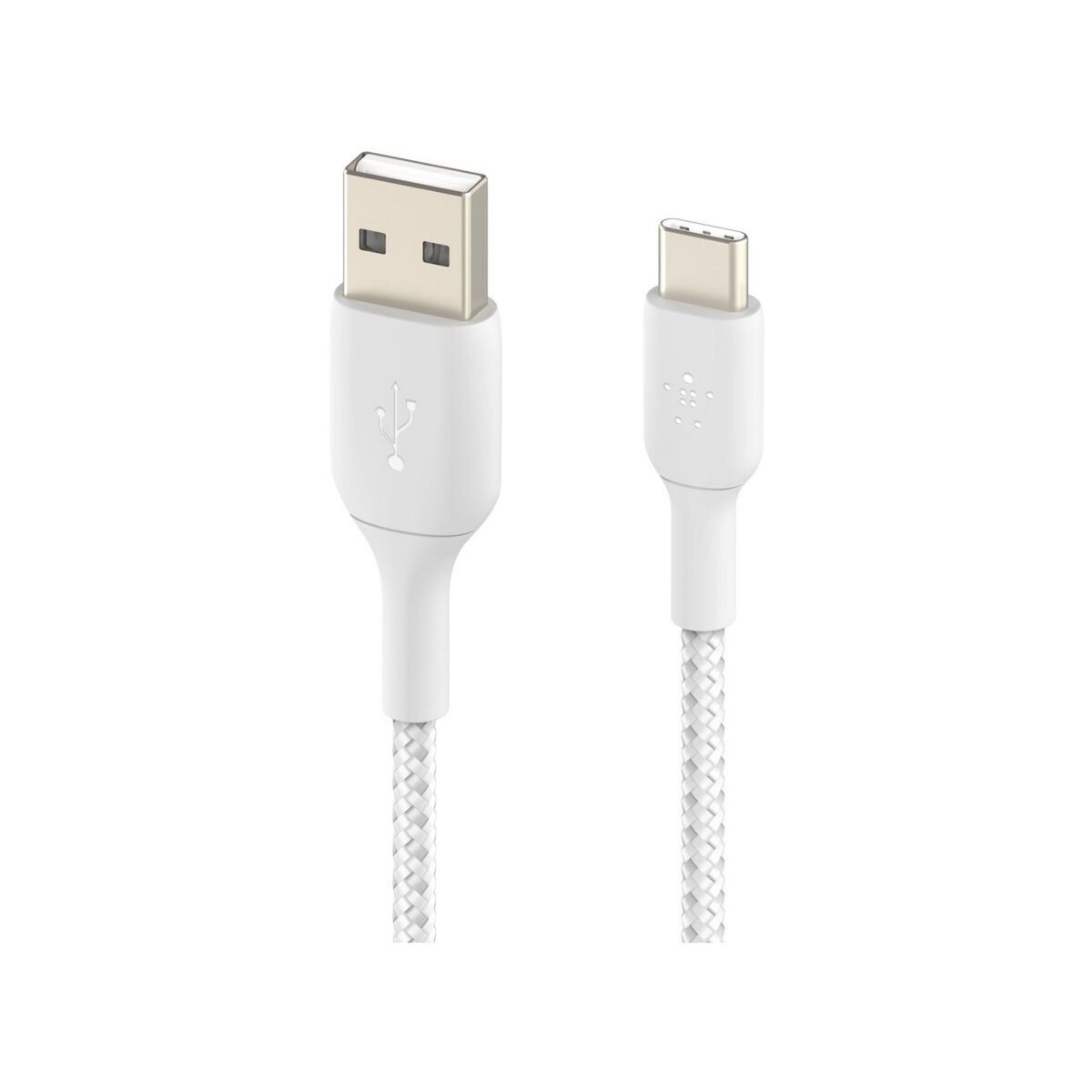 Belkin Câble USB C tresse 15cm Blanc pas cher 
