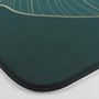 Voir la diapositive 2 : Paris Prix Tapis Contour WC Microfibre  Jade  45x45cm Vert