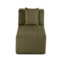 Voir la diapositive 1 : LISA DESIGN Nova - module d'assise - en velours