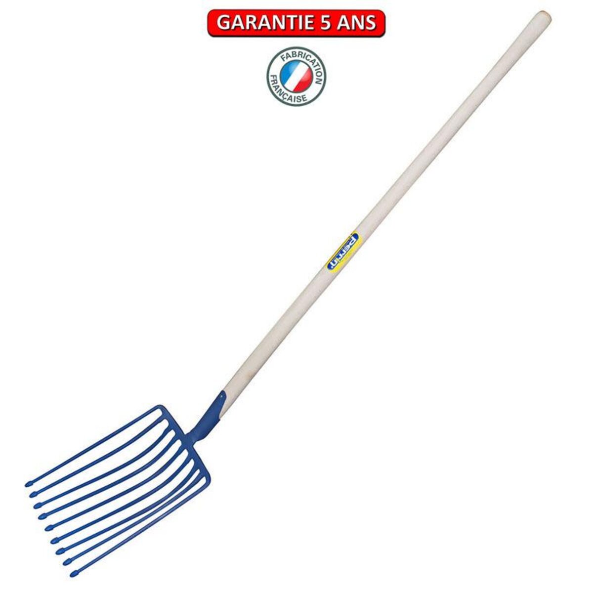 OUTILS PERRIN Fourche a pomme de terre emmanché cintre 135 - 9 dents