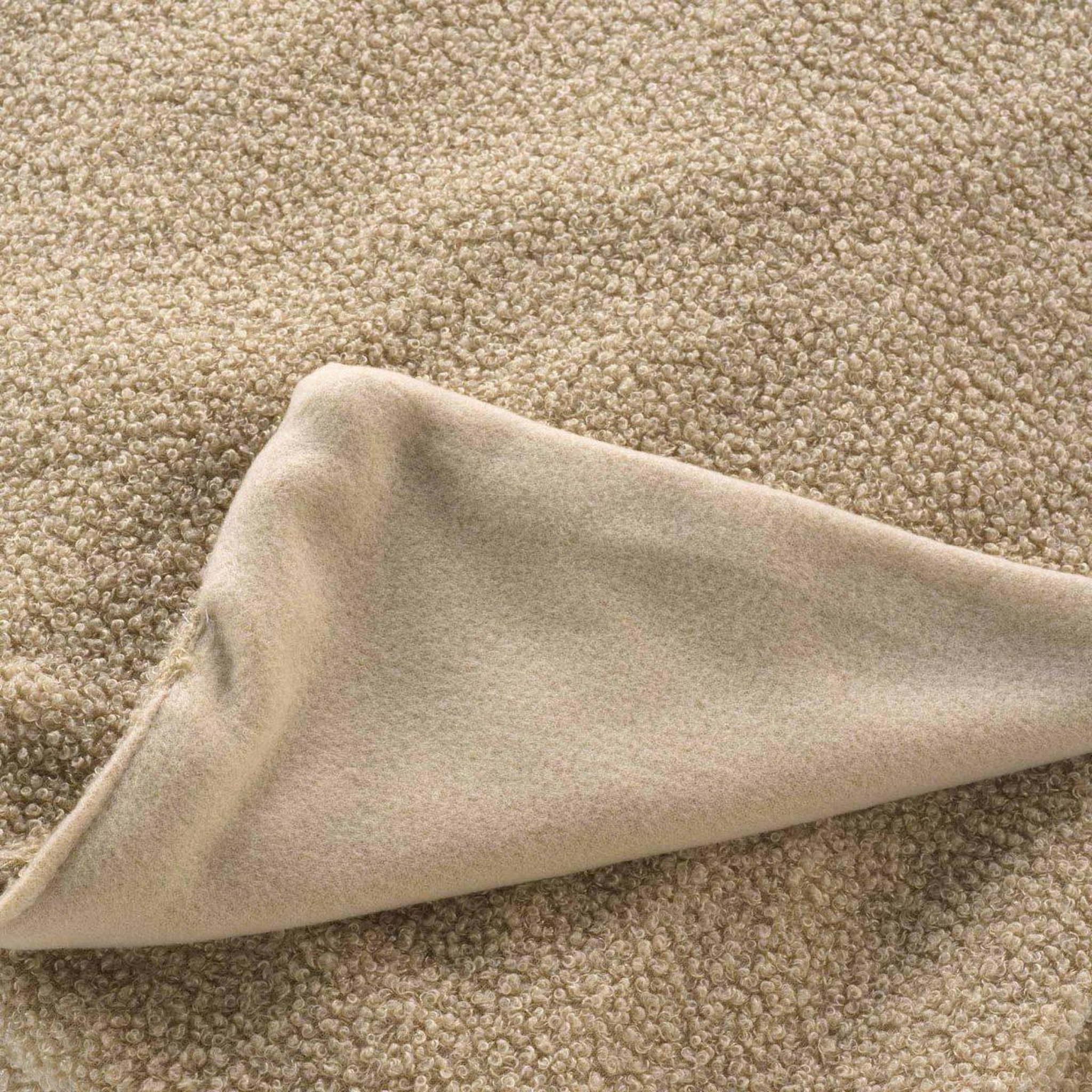 Voir la diapositive 2 : Douceur d'Intérieur Plaid bouclette  wooly  180x220cm beige