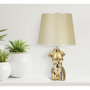Voir la diapositive 5 : Paris Prix Lampe à Poser en Céramique  Woman  42cm Or