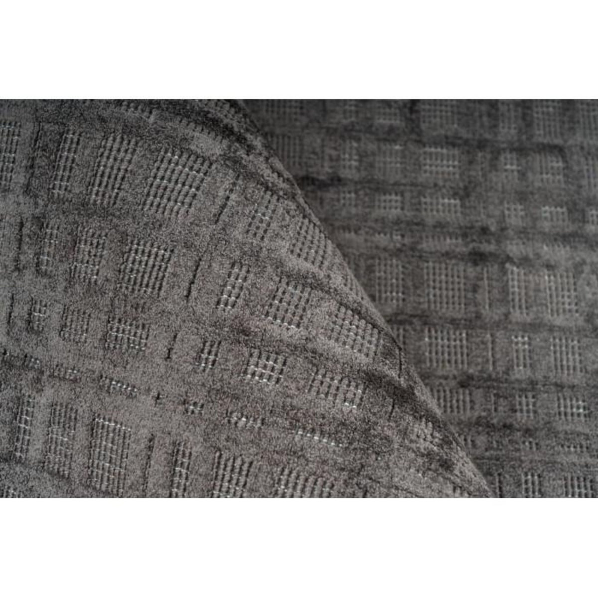 Paris Prix Tapis Tissé à la Main  Karma  Anthracite