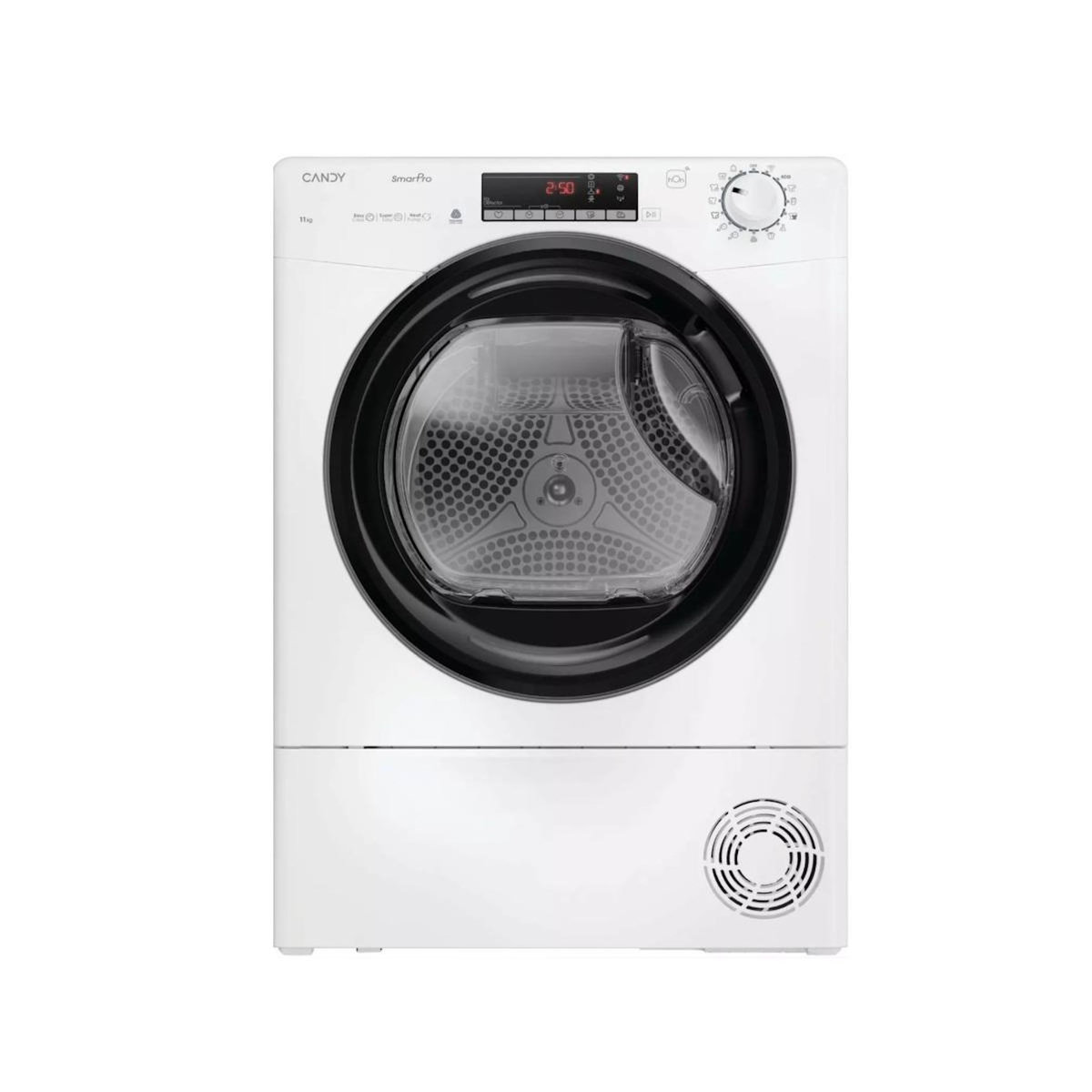 Candy Sèche-linge pompe à chaleur 60cm 11kg blanc - CROEH11N2TBE-S