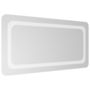 Voir la diapositive 2 : VIDAXL Miroir de salle de bain a LED 40x80 cm