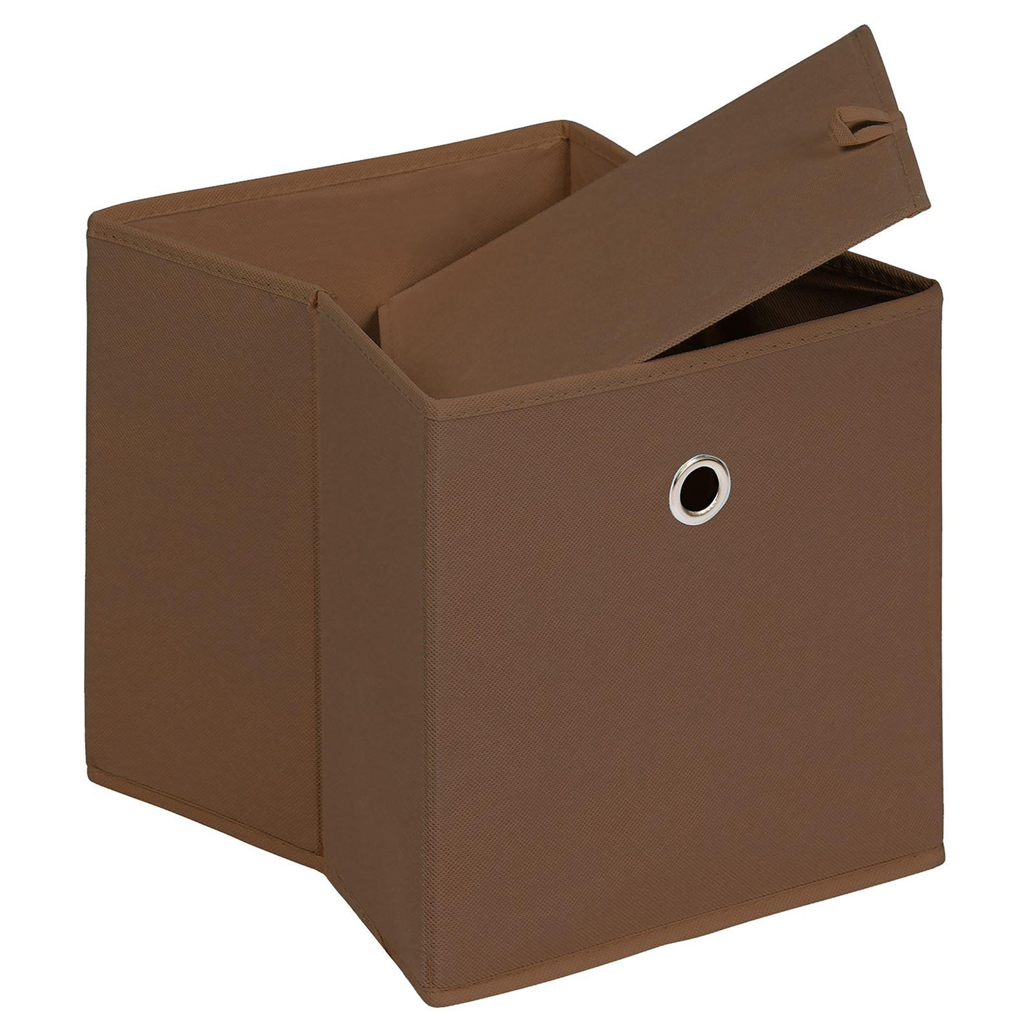 Voir la diapositive 3 : IDIMEX Lot de 2 boîtes de rangement ELA, en tissu