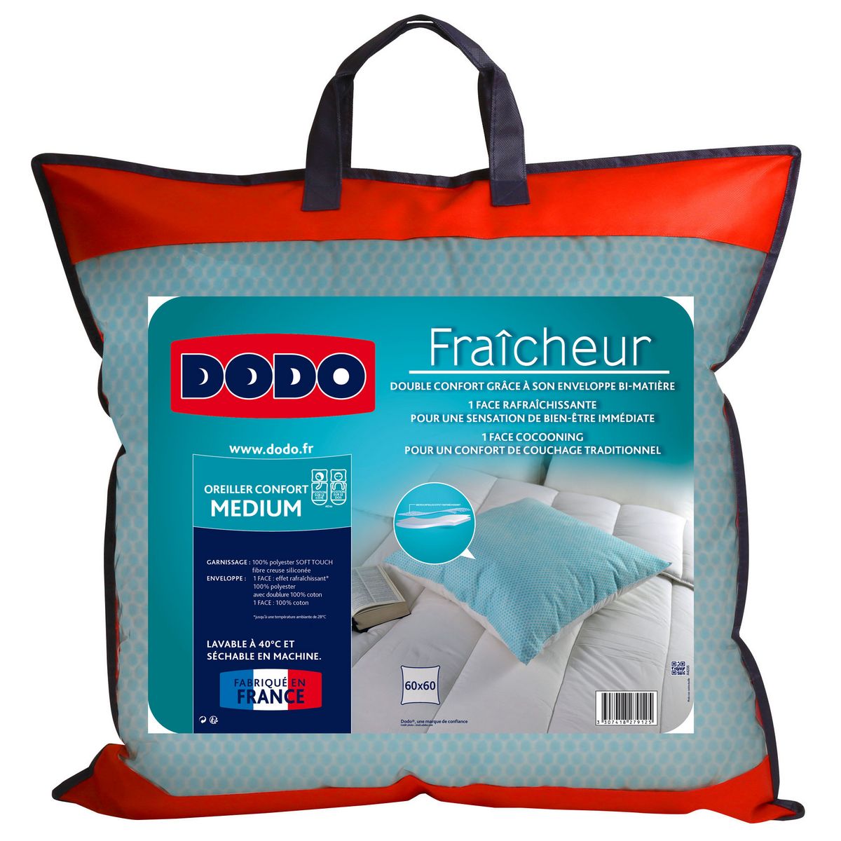 DODO Oreiller DODO Rafraîchissant confort moelleux