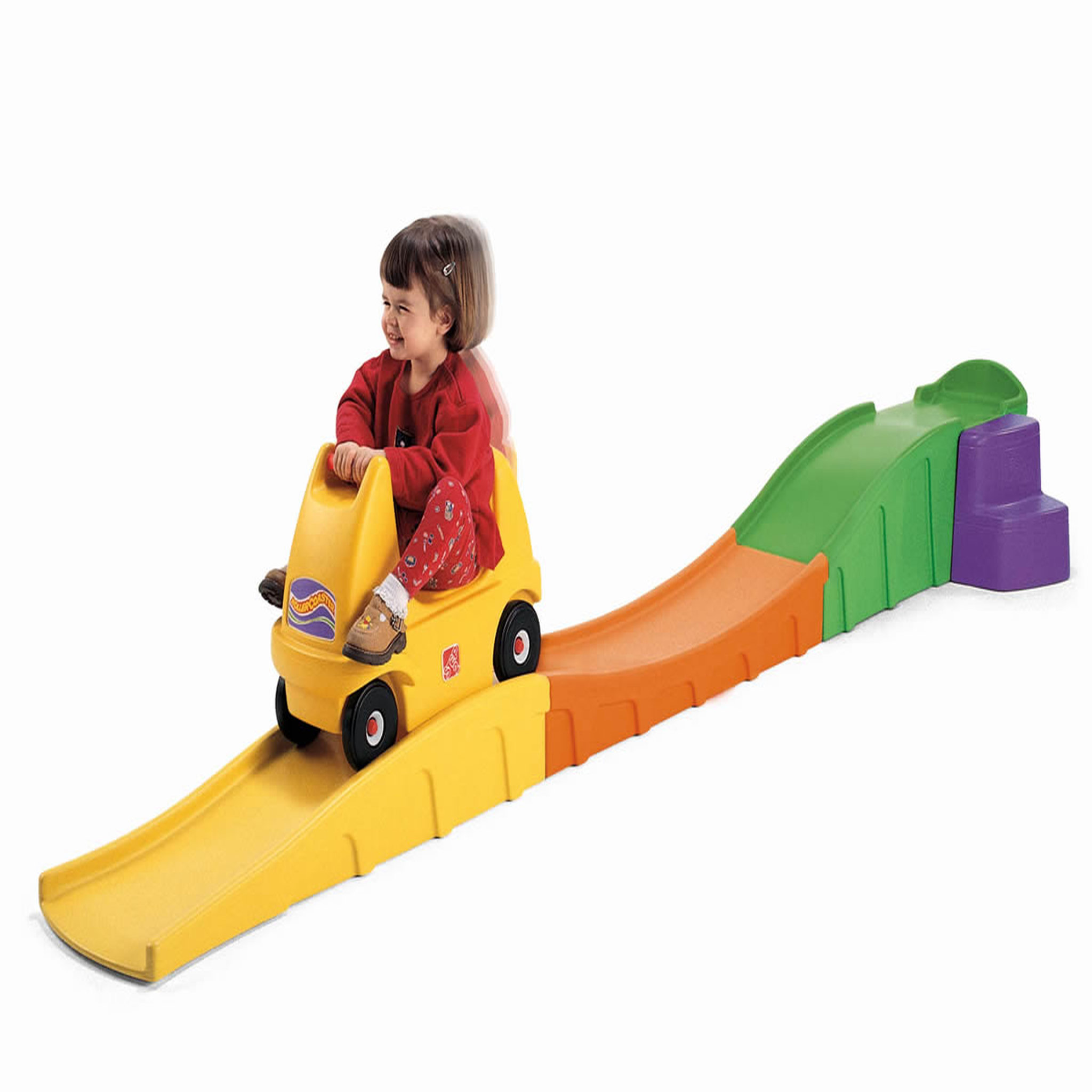 Voir la diapositive 1 : Step2 Toboggan Roller Coaster Up & Down