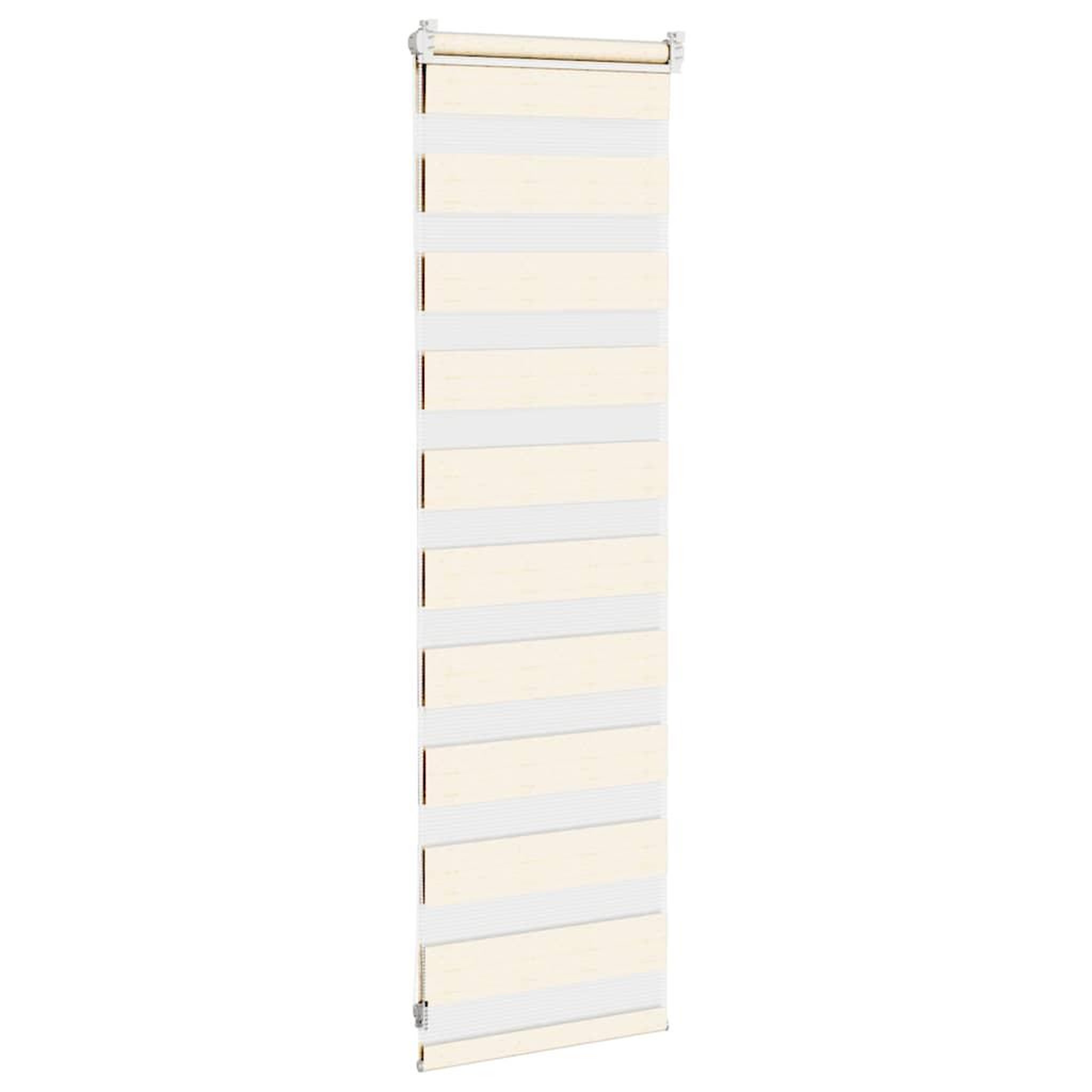 Voir la diapositive 4 : VIDAXL Store zebre beige marbre largeur du tissu 45,9 cm polyester