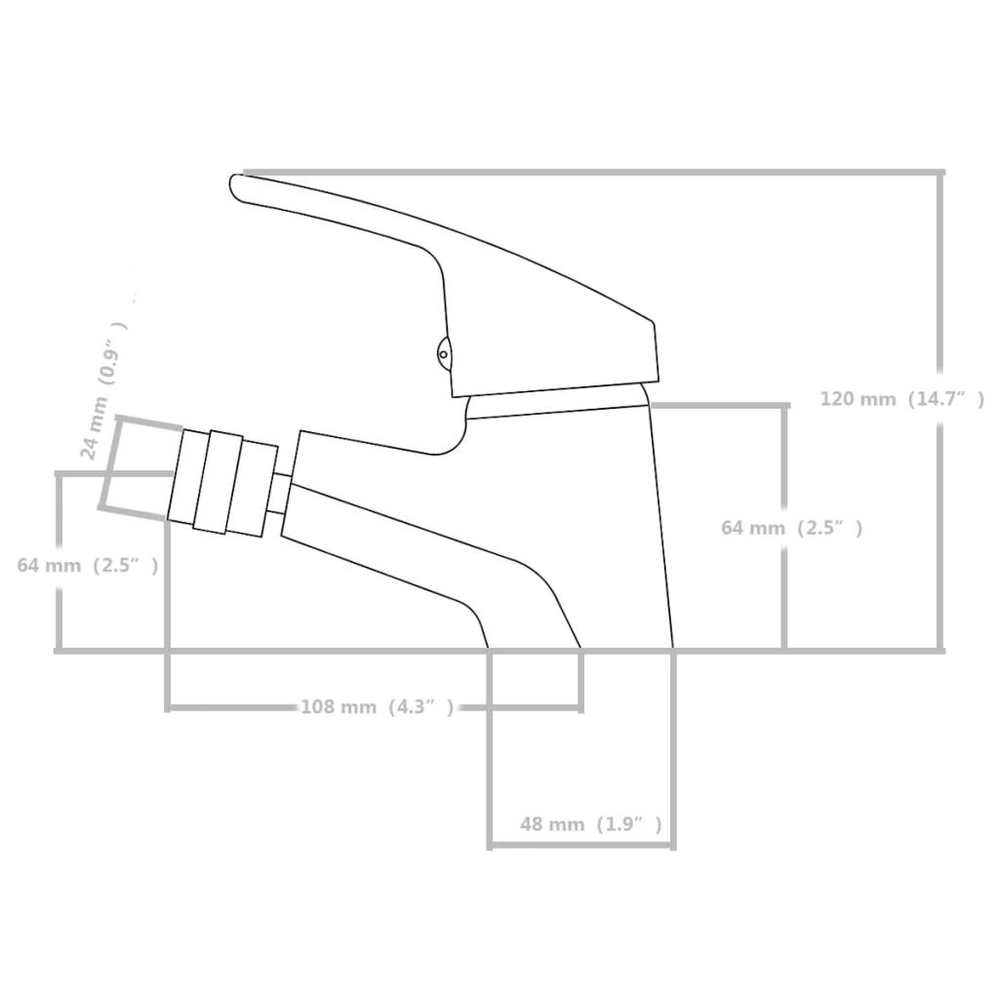 Voir la diapositive 6 : VIDAXL Robinets de bidet 2 pcs Chrome