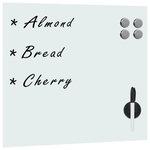 VIDAXL Tableau noir magnétique mural Verre 50x50 cm