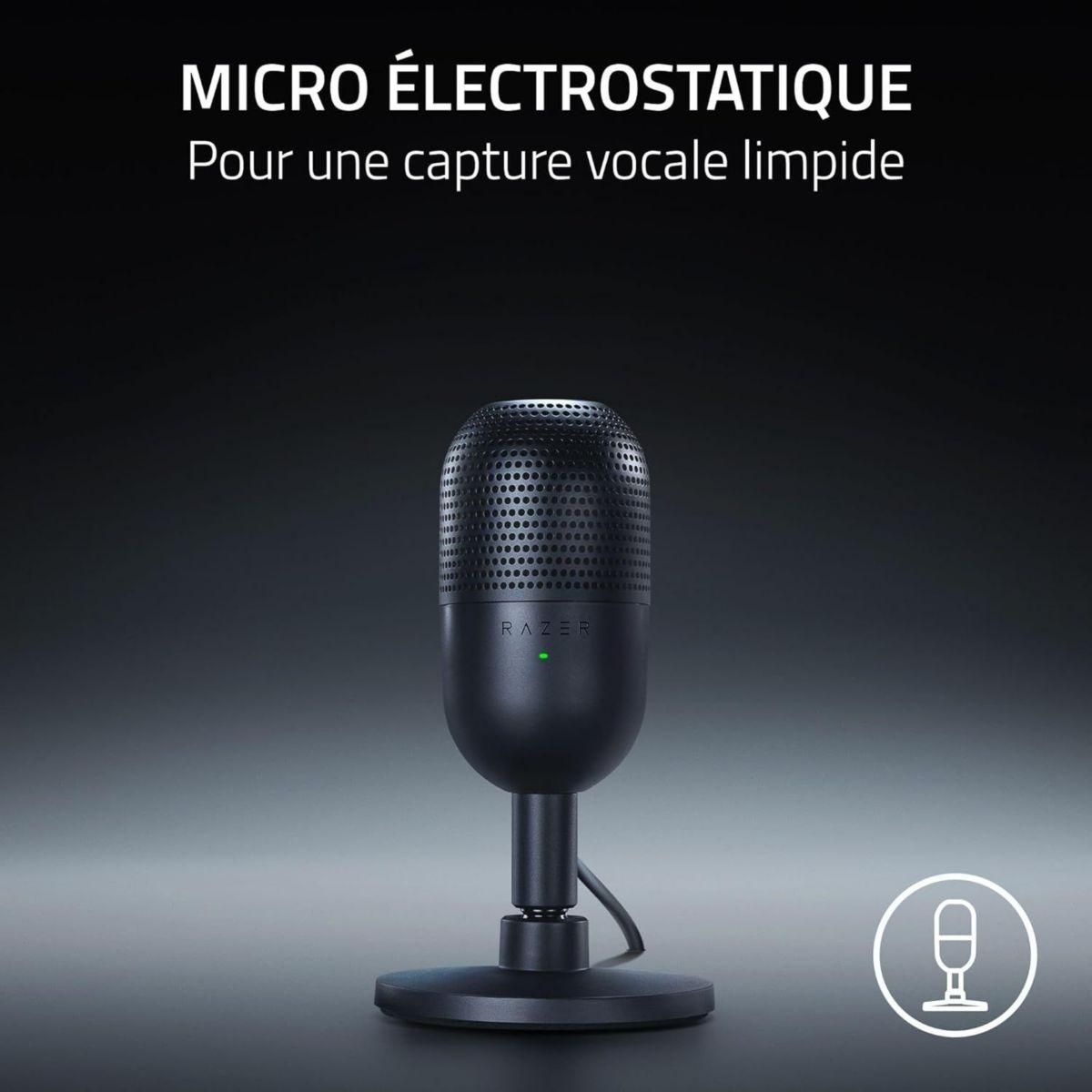 Razer Micro Seiren V3 Mini Noir