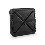 SWEEEK Pied pour parasol déporté remplissable 100L en plastique noir avec roulettes - Base à lester