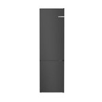 BOSCH Réfrigérateur combiné 60cm 363l acier brossé noir - KGN392XCF