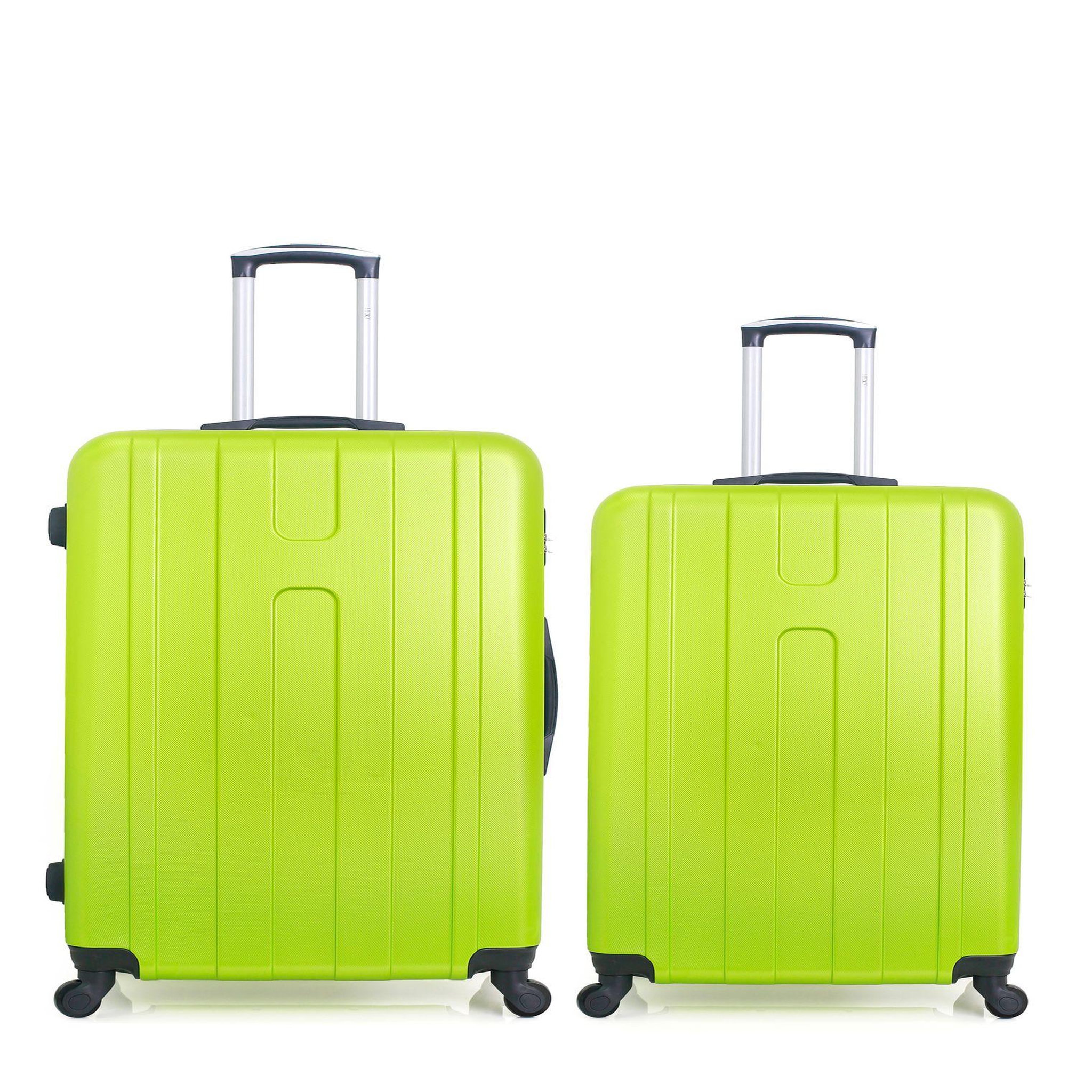 HERO Lot de 2 Valises Rigides Grand Format et Taille Moyenne ATLANTA