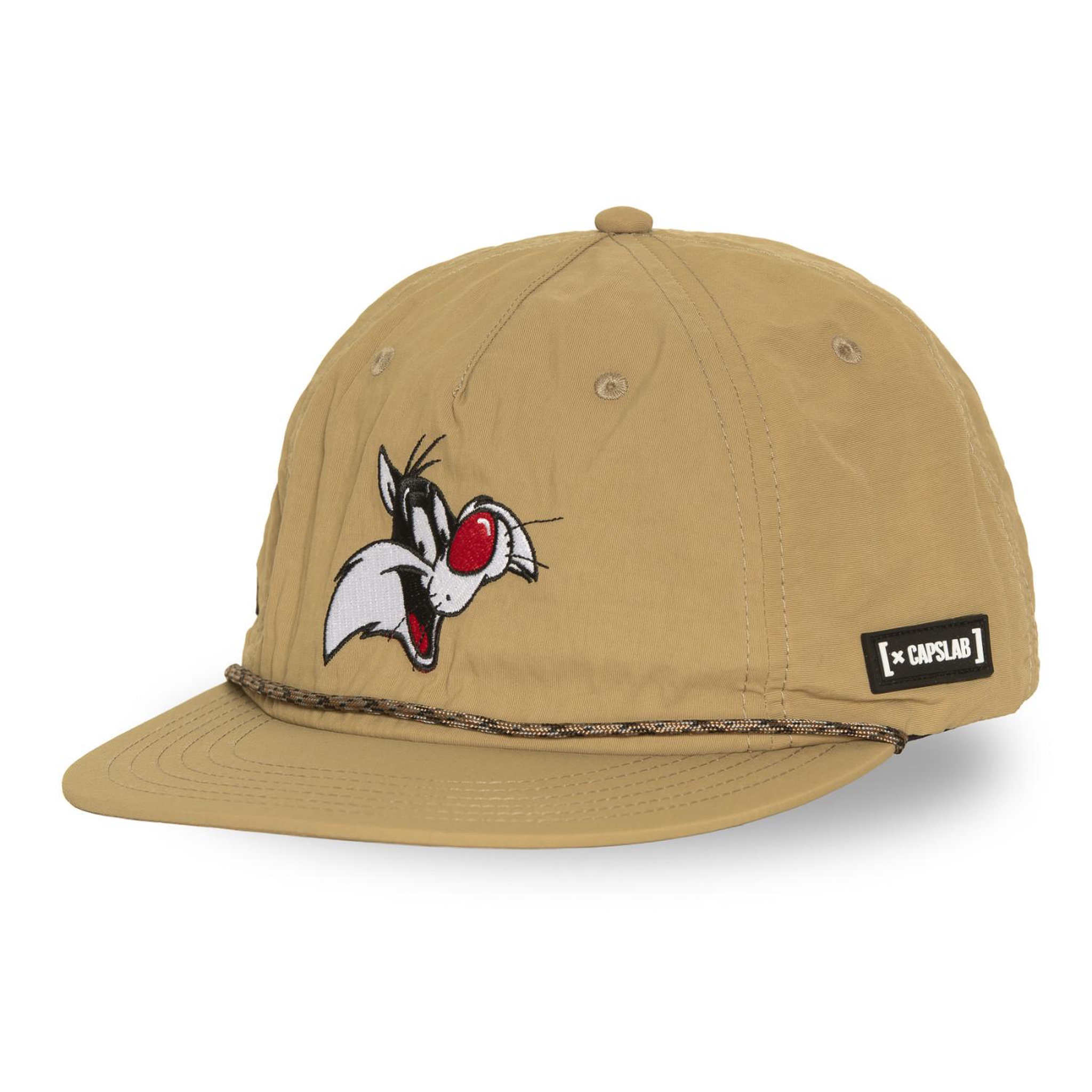 Voir la diapositive 1 : CAPSLAB Casquette flat unie looney tunes good vibes