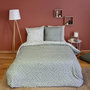 Voir la diapositive 1 : Home collection Parure de couette 3 pcs 240x220 100% microfibre, parchemin