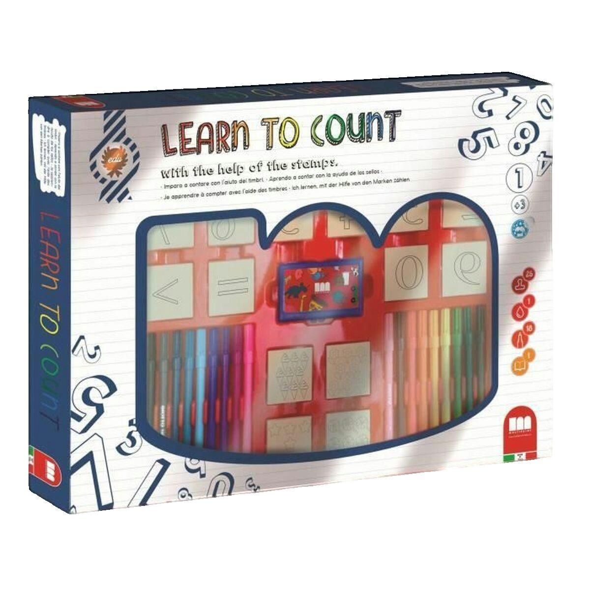 Multiprint Coffret Apprends à compter Multiprint coloré