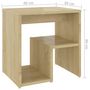 Voir la diapositive 6 : VIDAXL Table de chevet chene sonoma 40x30x40 cm bois d'ingenierie