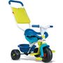 Voir la diapositive 2 : SMOBY Tricycle Be Fun confort mixte bleu
