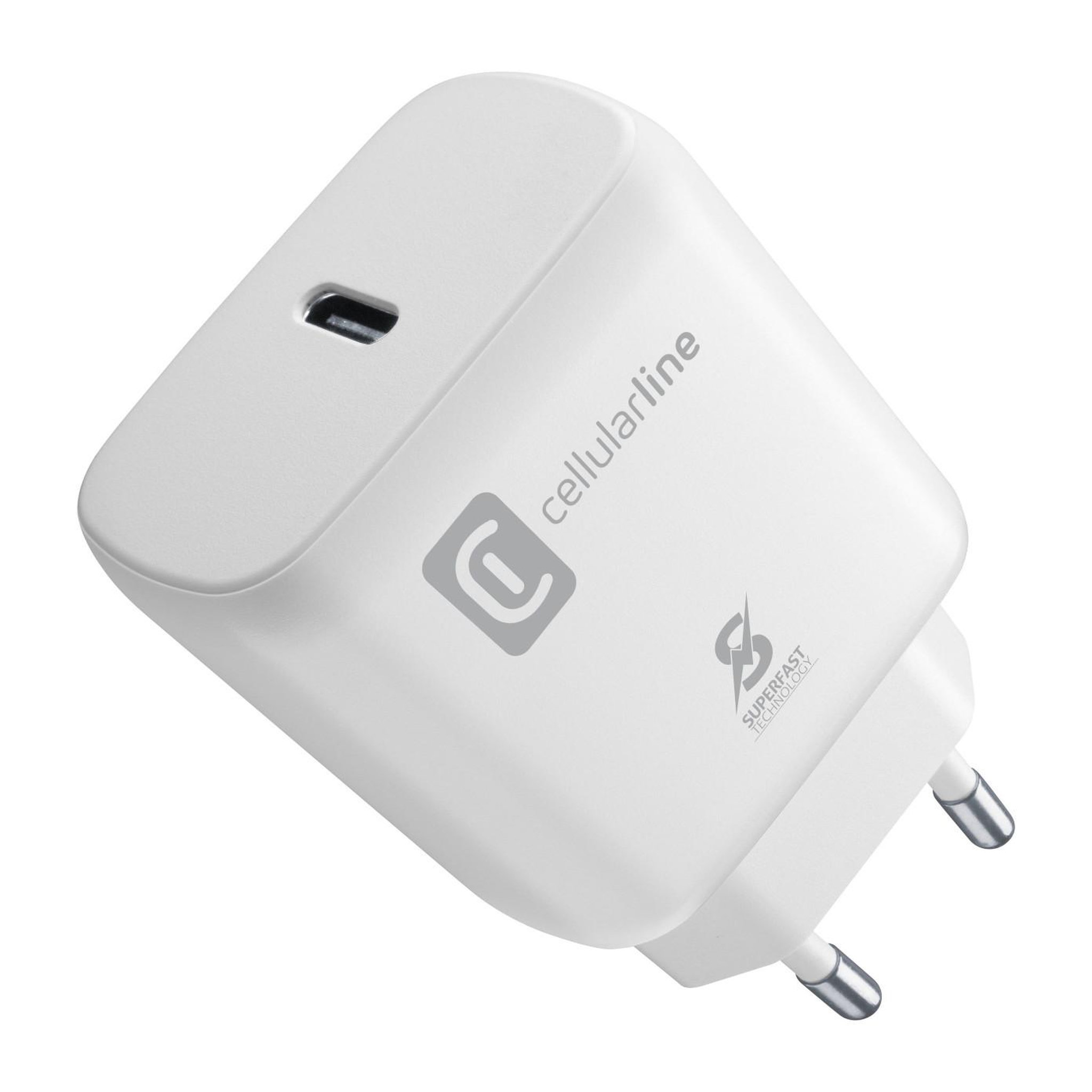 Voir la diapositive 2 : CELLULAR LINE Cellularline super fast charger 25w - samsung