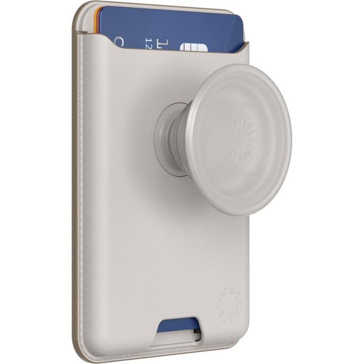 POPSOCKET Porte cartes PopSockets PopWallet compatible MagSafe Horchata